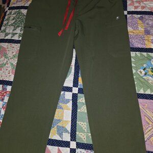 Figs Dark Olive Pants